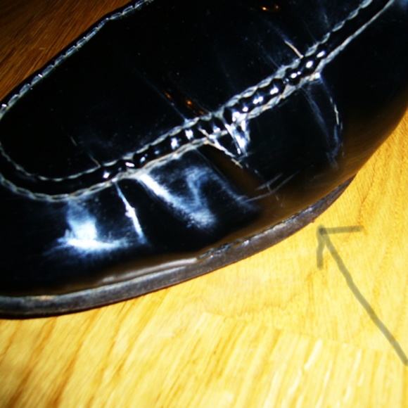 2Die4! Gucci 1960\'s Patent Leather Loafers 42.5 main image 6